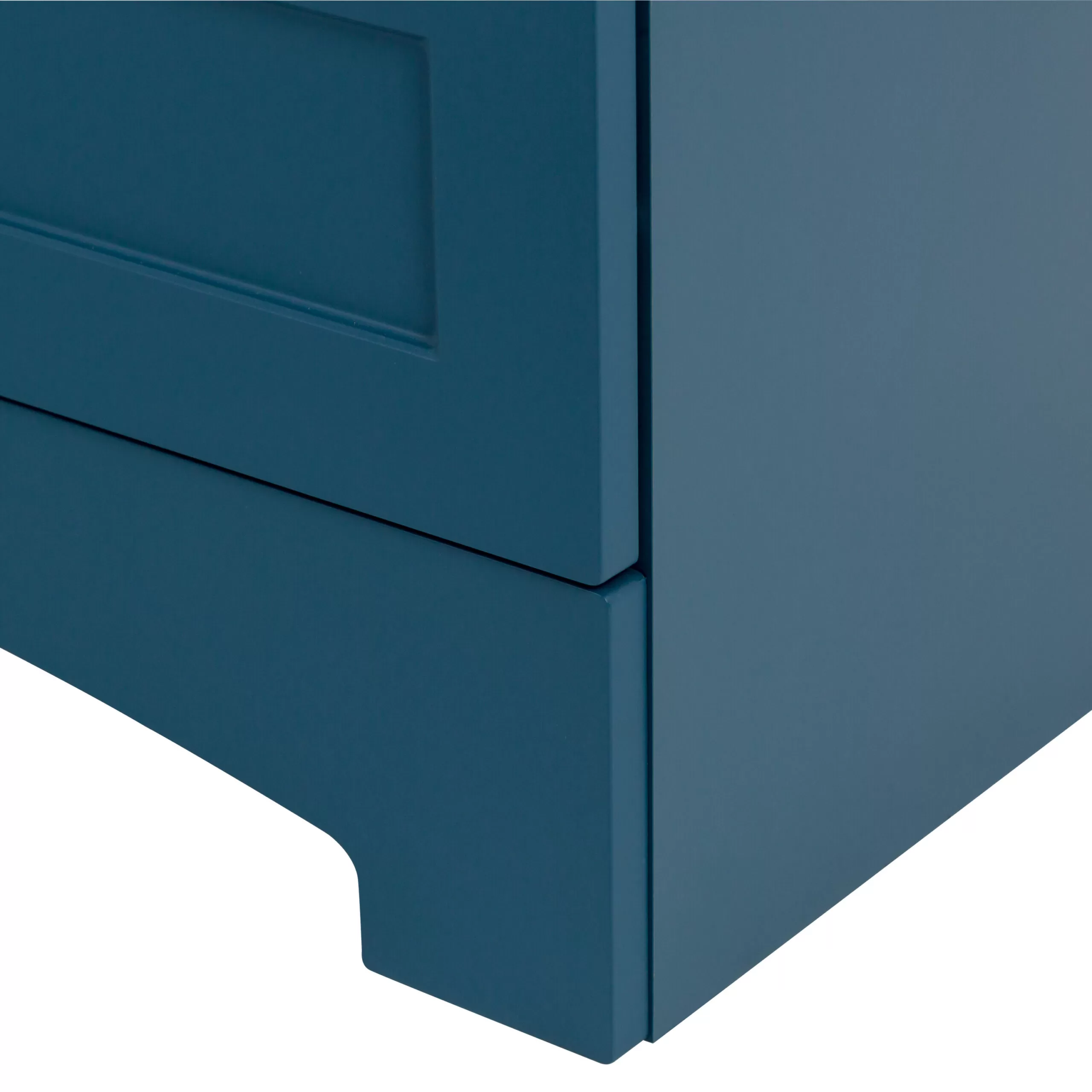 Diamond NOW Cassidy 48-in Admiral Blue Single Sink Bathroom Vanity with White Cultured Marble Top - Image 5