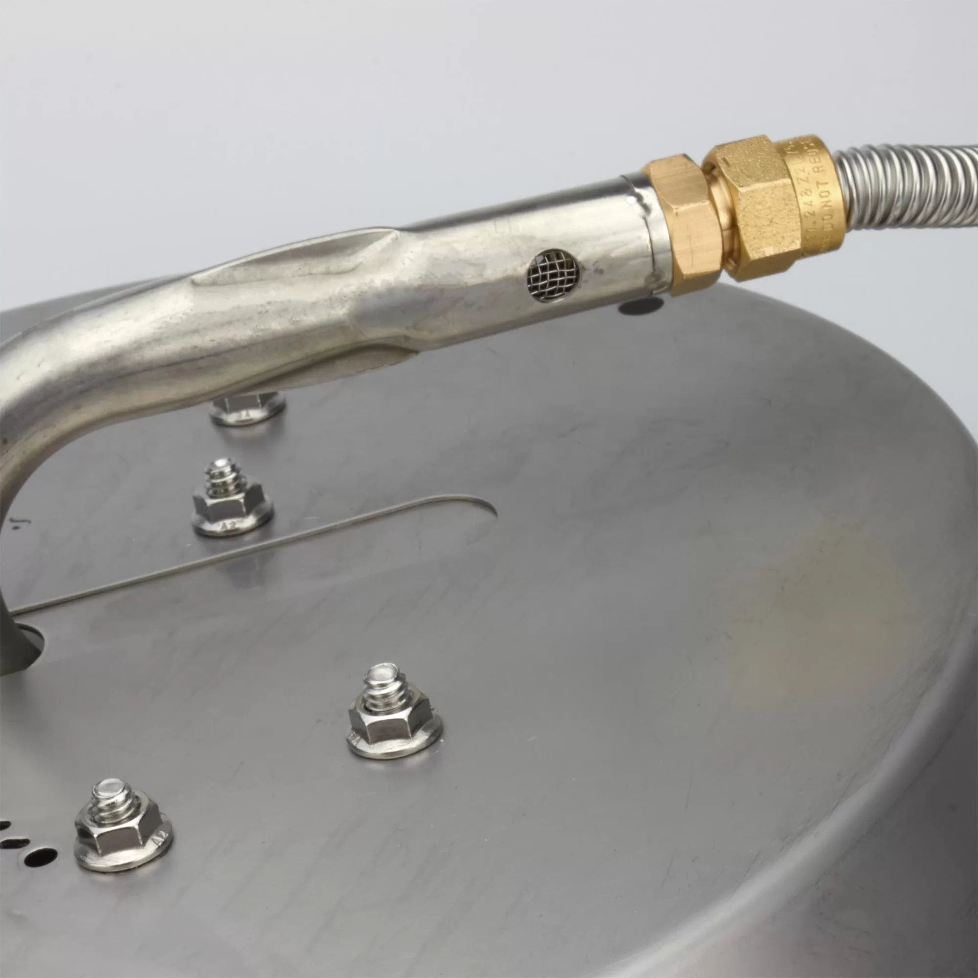12" Round CSA Certified Fire Pit Burner Kit, Stainless Steel, Propane, Electronic Ignition