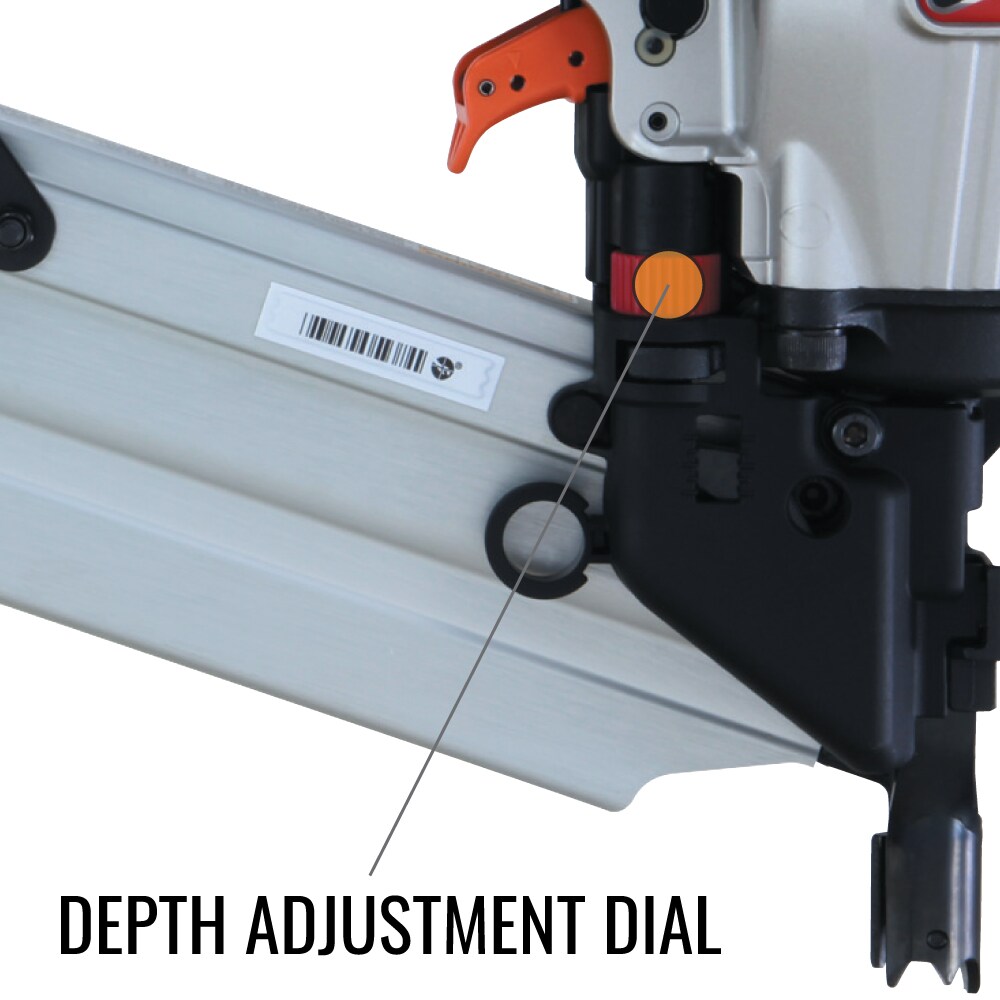 MAX SuperFramer 2-in 30-Degree Pneumatic Framing Nailer (Charger Not Included) - Image 6
