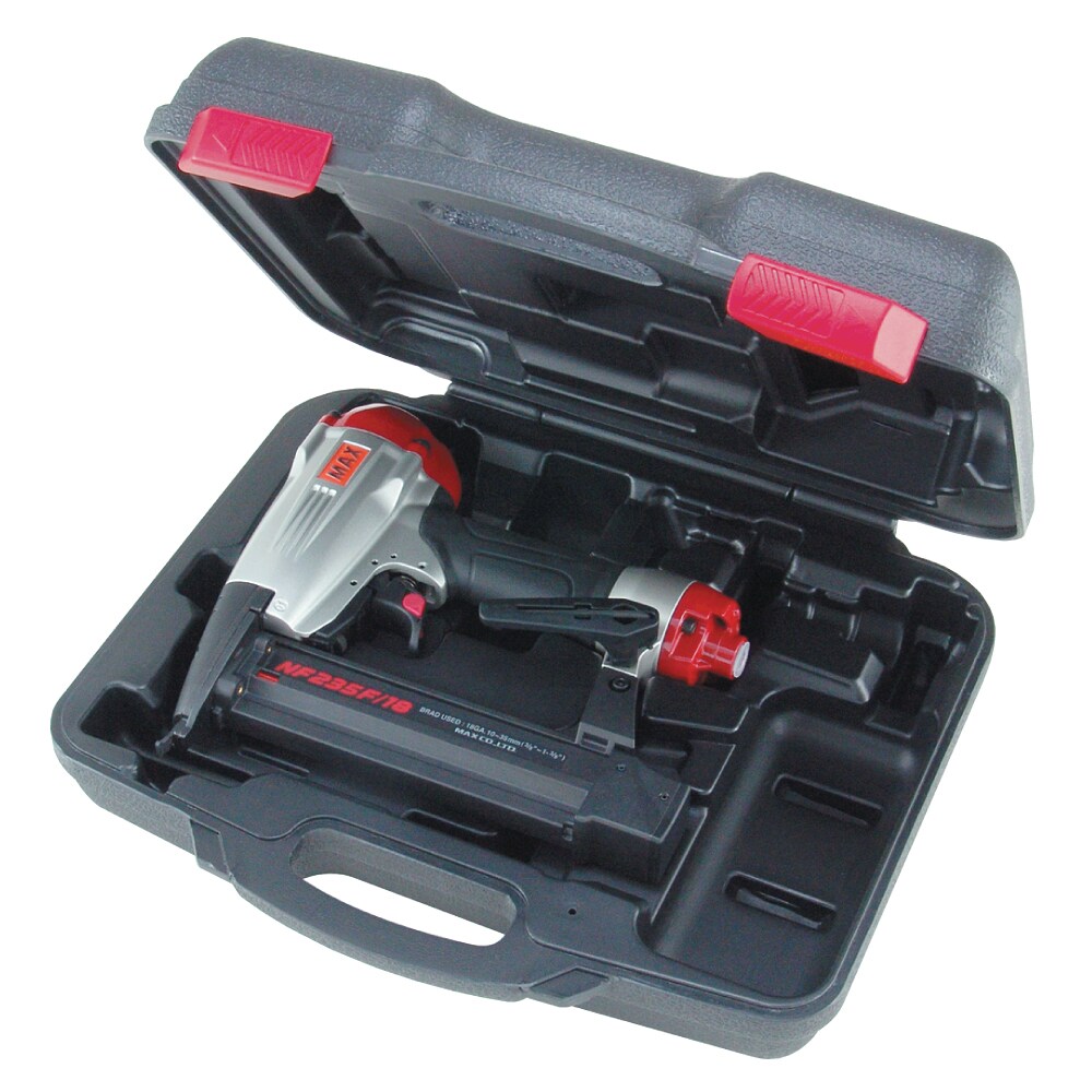 MAX SuperFinisher 5/8-in 18-Gauge Pneumatic Straight Brad Nailer - Image 4