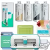 Cricut Joy Smart Machine with DIY Vinyl Decal Sampler & Essential Tools Starter Bundle
