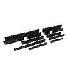 Kobalt 139-Piece Standard (SAE) and Metric 1/2-in;3/8-in Drive Set 6-point Impact Socket Set