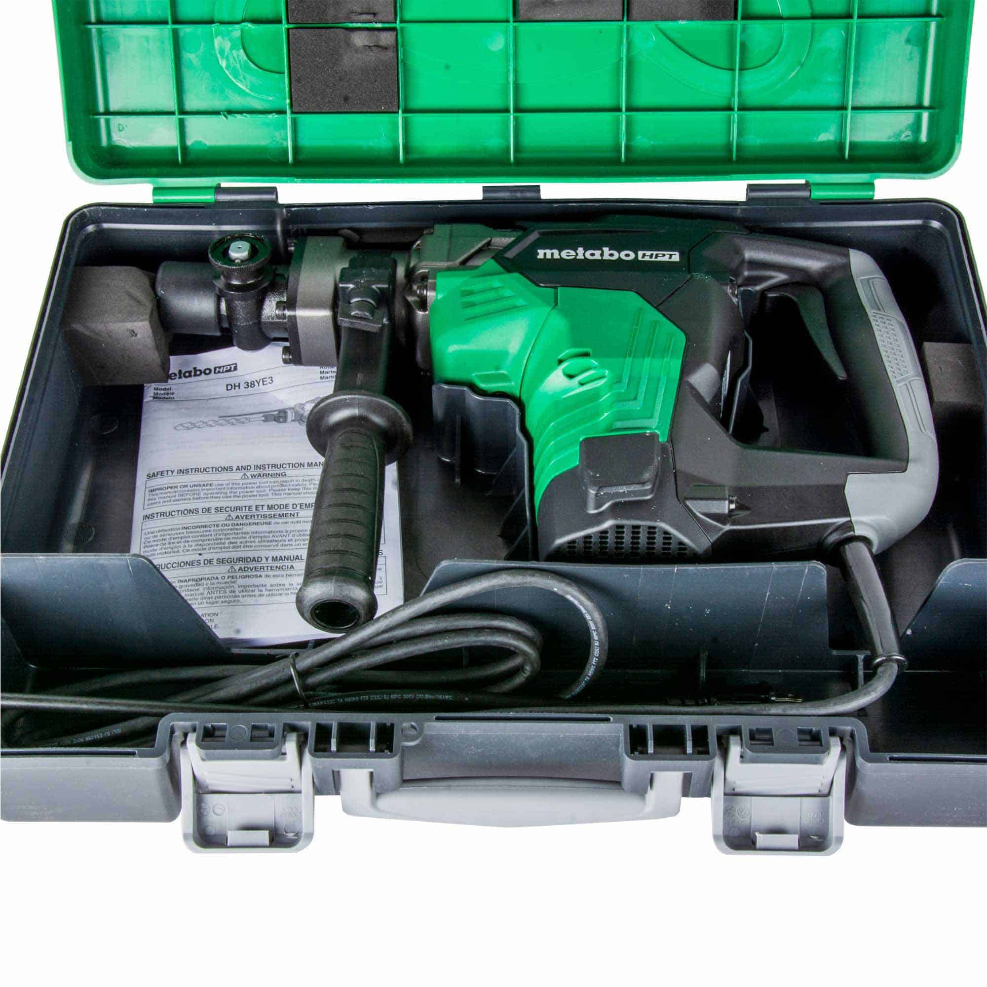 Metabo HPT 1-1/2-in Spline Variable Speed Corded Rotary Hammer Drill (Tool Only) - Image 8