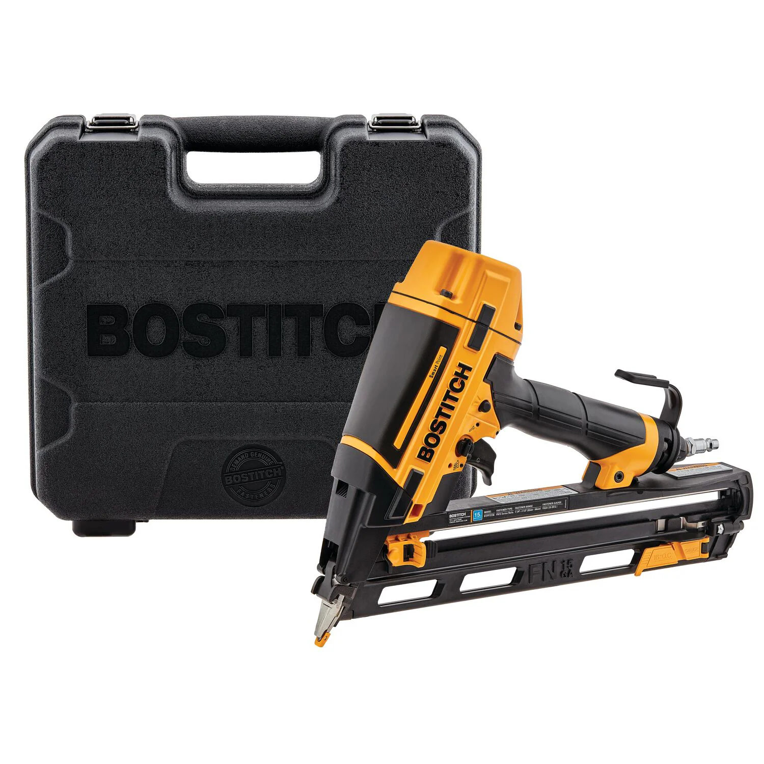 Bostitch Smart Point 2.5-in 15-Gauge Pneumatic Finish Nailer