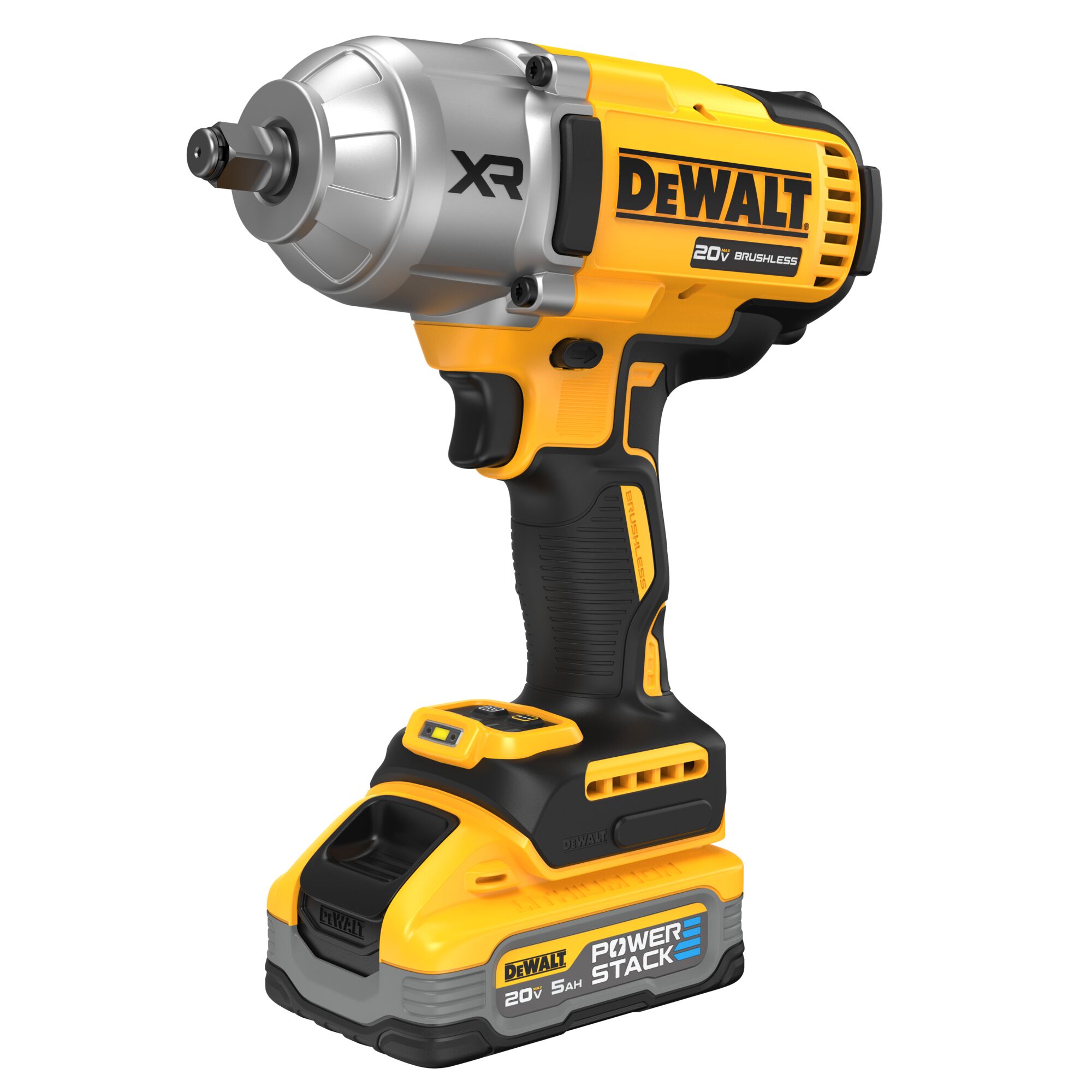 DEWALT Variable Speed Brushless 1/2-in Drive Cordless Impact Wrench (Battery Included) - Image 8