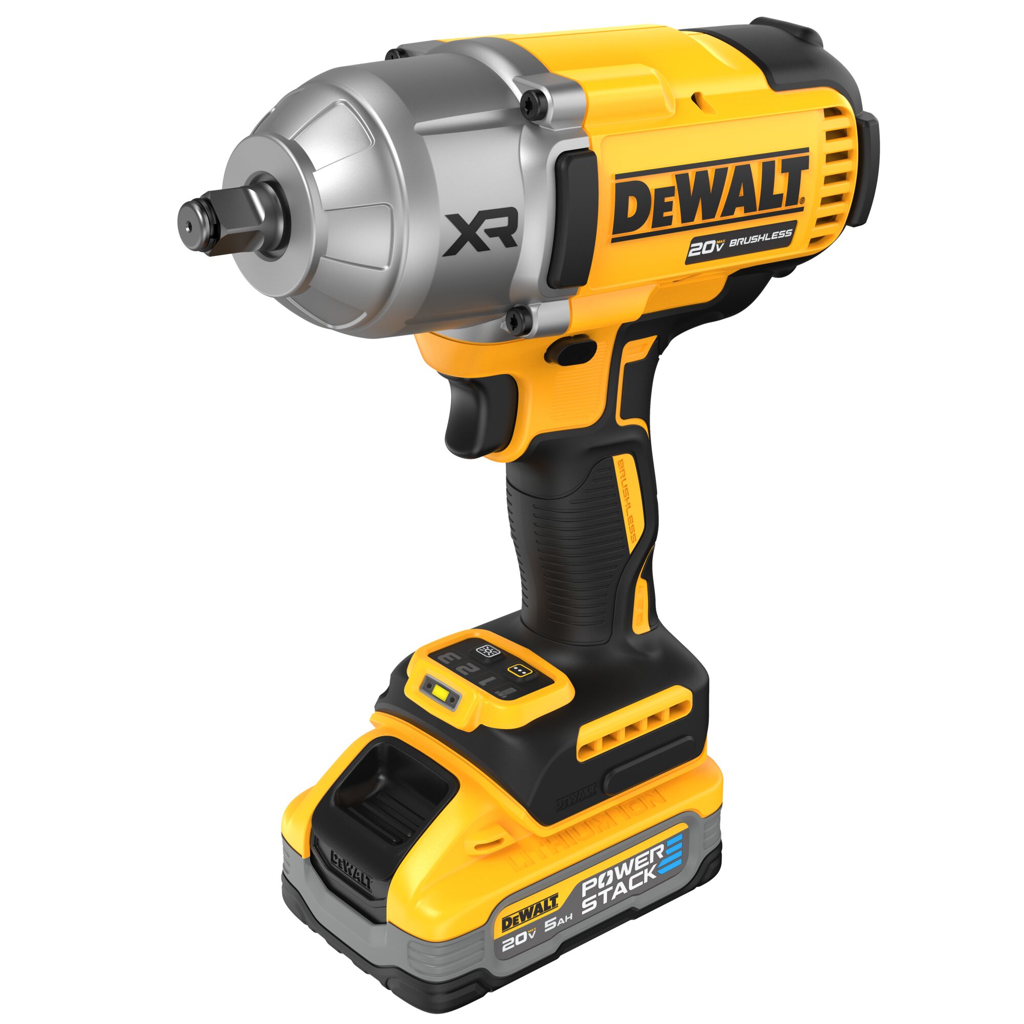 DEWALT Variable Speed Brushless 1/2-in Drive Cordless Impact Wrench (Battery Included) - Image 10