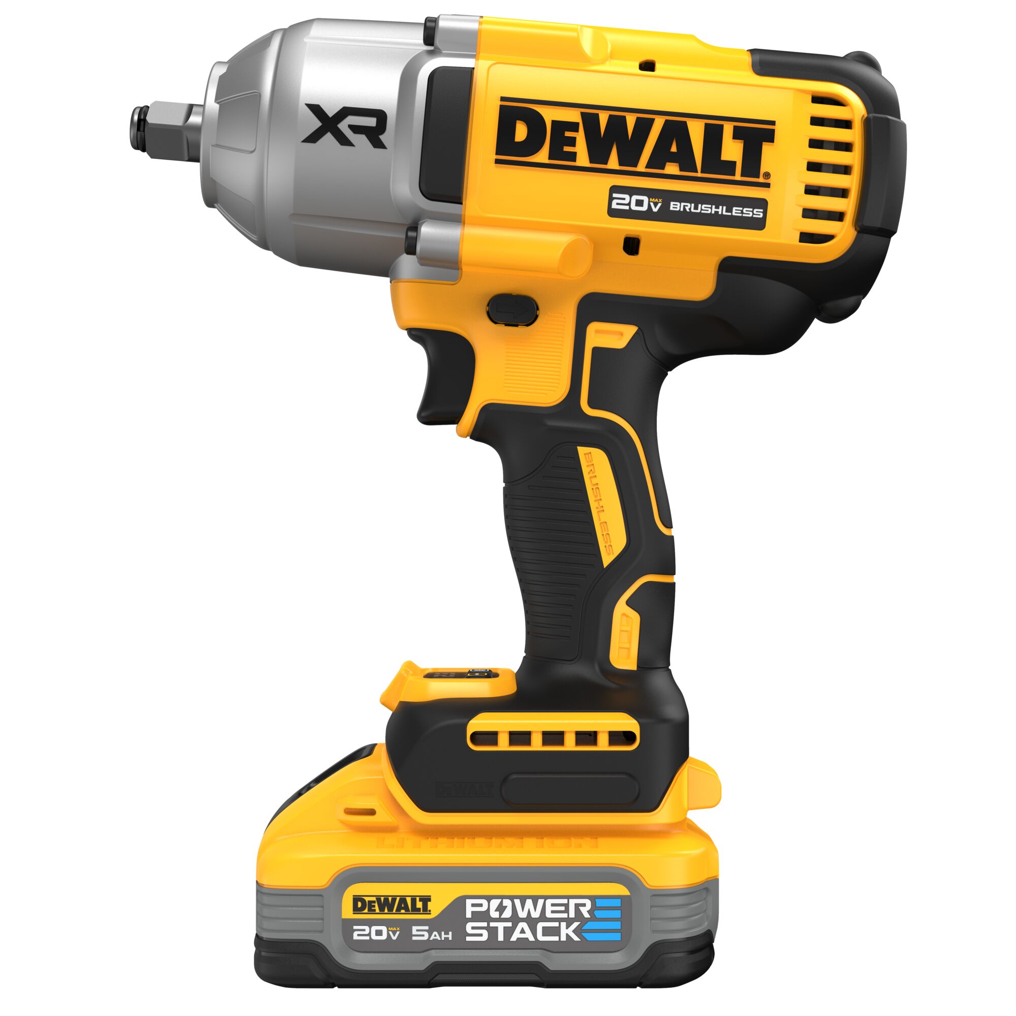 DEWALT Variable Speed Brushless 1/2-in Drive Cordless Impact Wrench (Battery Included) - Image 9
