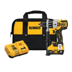 DEWALT Drill DCD998W1 XR POWER DETECT 1/2-in 20-volt Max-Amp Variable Speed Brushless Cordless - Hammer Drill (1-Battery Included)