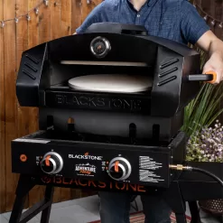 Blackstone Steel Outdoor Pizza Oven Add on – Fits 22” Tabletop Models