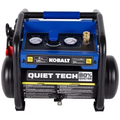 Kobalt QUIET TECH 2-Gallons Portable 125 Psi Hot Dog Quiet Air Compressor