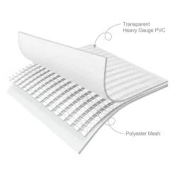 Funsicle 12ft x 30in Round Sea-Thru QuickSet Above Ground Pool with Cartridge Filter Pump, Age 6 & up
