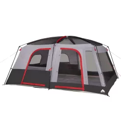 Ozark Trail 12-Person Cabin Tent, with Convertible Screen Room