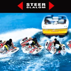 WOW World of Watersports Zig Zag 2-Rider Towable Tube
