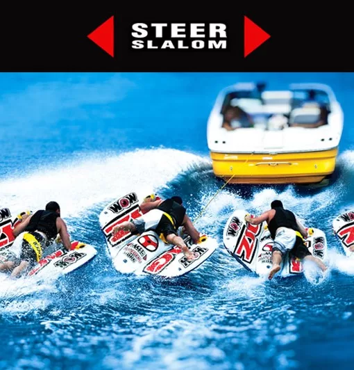 WOW World of Watersports Zig Zag 2-Rider Towable Tube