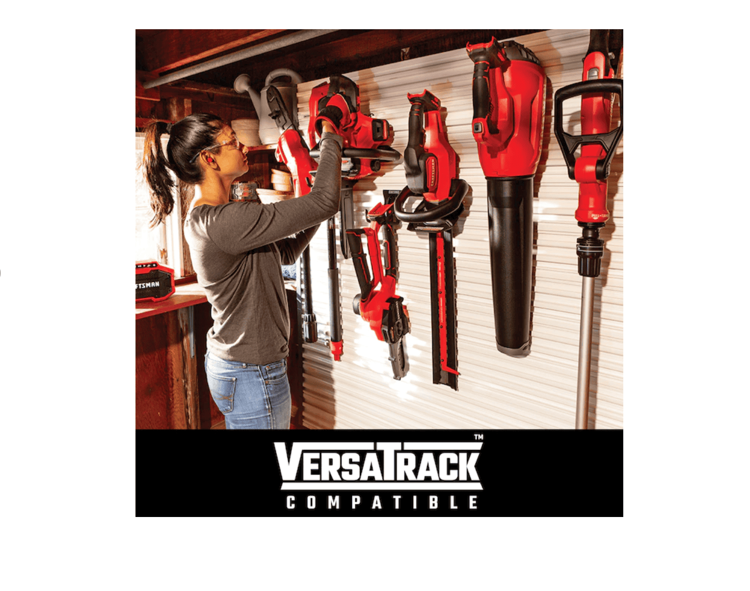 CRAFTSMAN CMCST900D1 WEEDWACKER V20 20-volt Max 13-in Straight Cordless String Trimmer Edger Capable (Battery Included) - Image 8