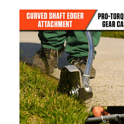 ECHO 99944200470AB PAS Curved Shaft Edger Attachment