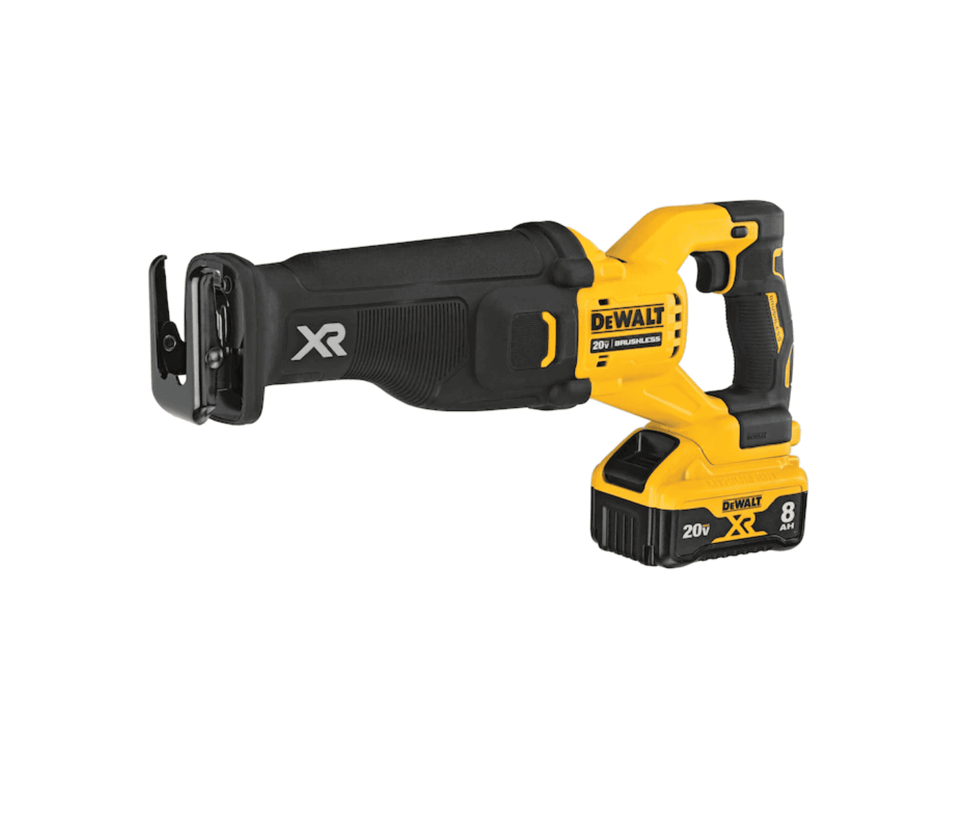 DEWALT Reciprocating Saw DCS368W1 XR POWER DETECT 20-volt Max Variable Speed Brushless Cordless (Charger Included and Battery Included) - Image 8