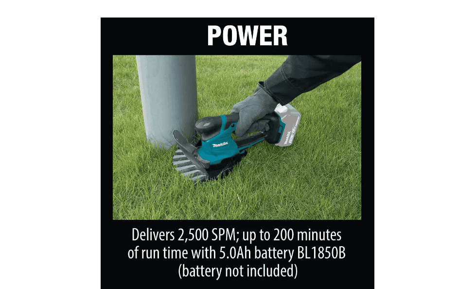 Makita XMU04ZX 18V LXT Lithium-Ion Cordless Grass Shear with Hedge Trimmer Blade, Tool Only