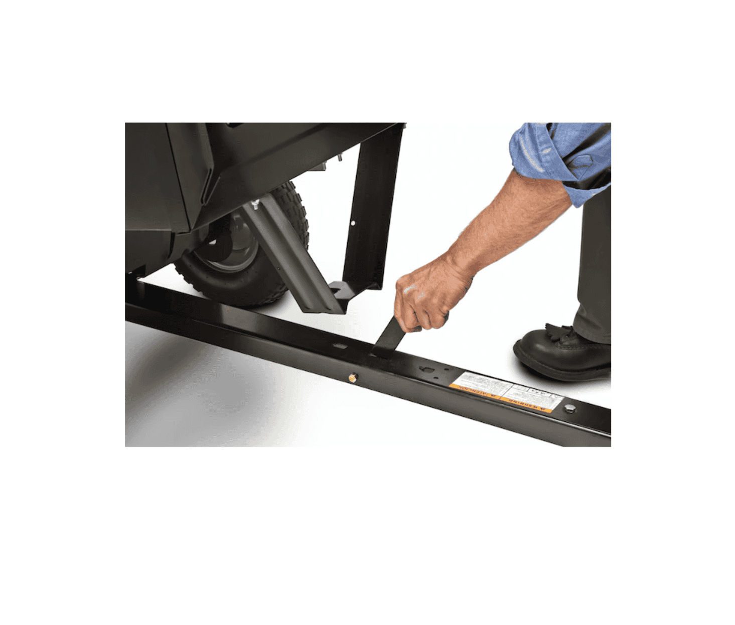 Agri-Fab 45-0303 350-Pound 10-cu ft Steel Dump Cart, Black - Image 8