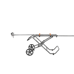 RIDGID AC9946 Universal Mobile Miter Saw Stand with Mounting Braces