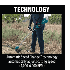 Makita XRU13Z 18-Volt LXT Lithium-Ion Brushless Cordless Curved Shaft String Trimmer (Tool-Only)