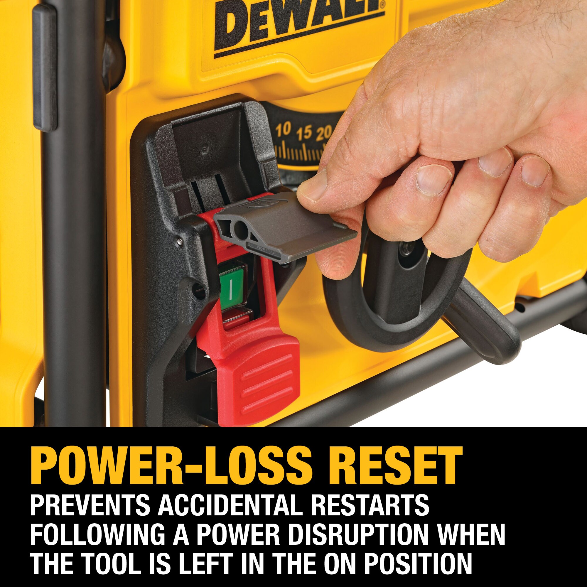 DEWALT Table Saw DWE7485 15 Amp Corded 8-1/4 in. Compact Portable (Stand Not Included) - Image 8