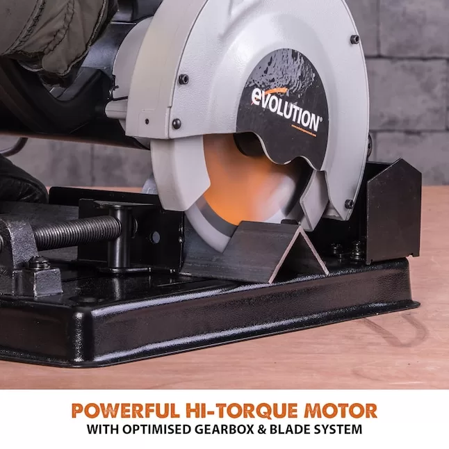 Evolution Chop Saw RAGE4 10 Amps-Amp 7.25-in Multipurpose Cutting - Image 6