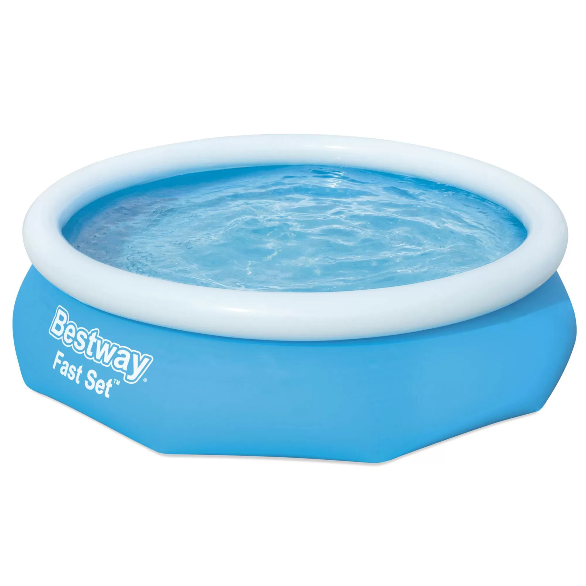 Bestway 10' x 30" Fast Set Inflatable Above Ground Pool w/ Pump & Cover