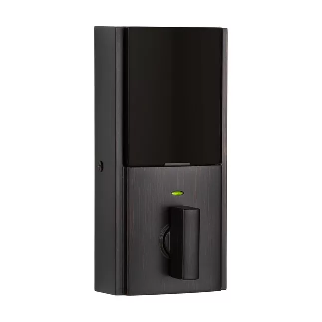 Kwikset SmartCode 913 Venetian Bronze Single Cylinder Electronic Deadbolt Lighted Keypad - Image 6