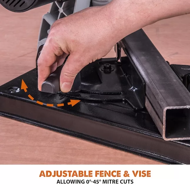 Evolution Chop Saw RAGE4 10 Amps-Amp 7.25-in Multipurpose Cutting - Image 10