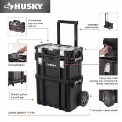 Husky 230381 22 in. Connect Rolling System Tool Box