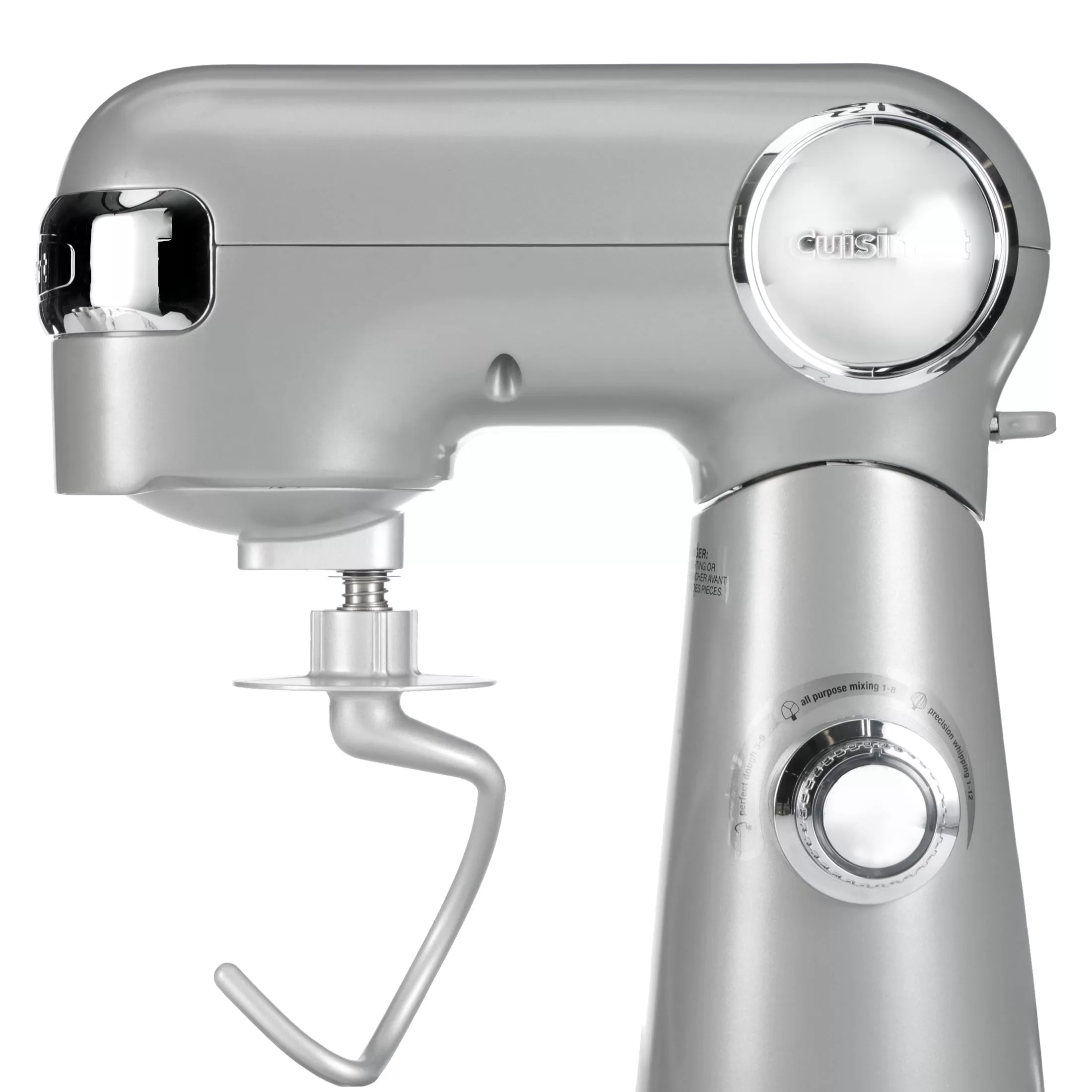 Cuisinart Precision Master 5.5-Quart Stand Mixer, Brushed Chrome