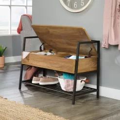 Curiod Storage Bench, Sindoori Mango Finish