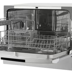 Danby 6 Place Setting Countertop Dishwasher in Silver