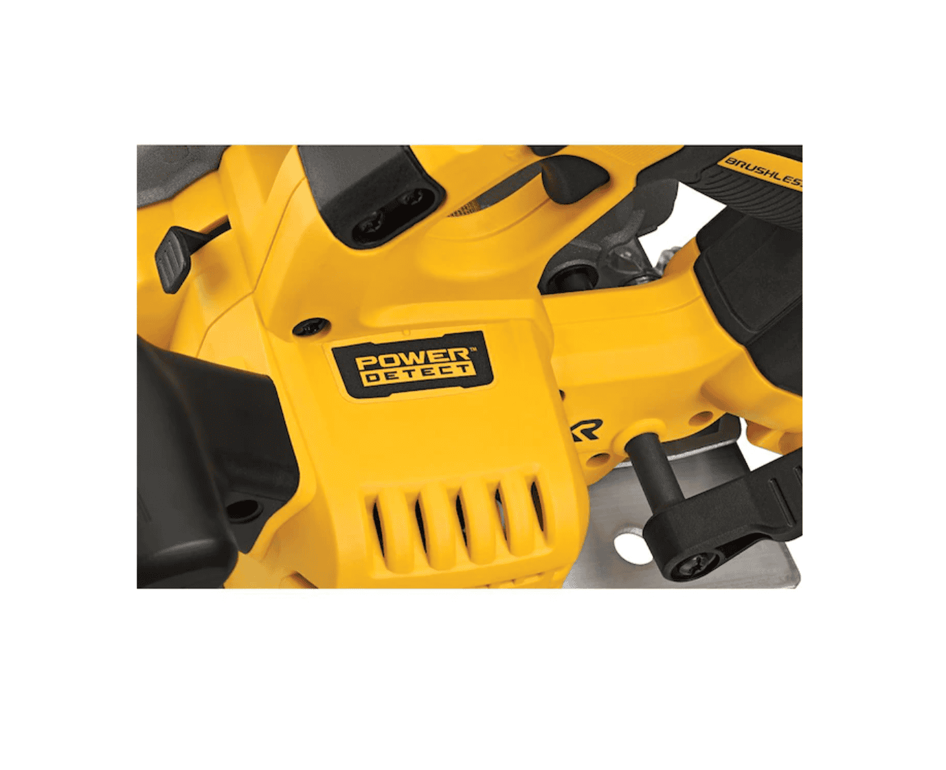 DEWALT Circular Saw DCS574W1 XR POWER DETECT 20-Volt Max 7-1/4-in Brushless Cordless (1-Battery and Charger Included) - Image 9