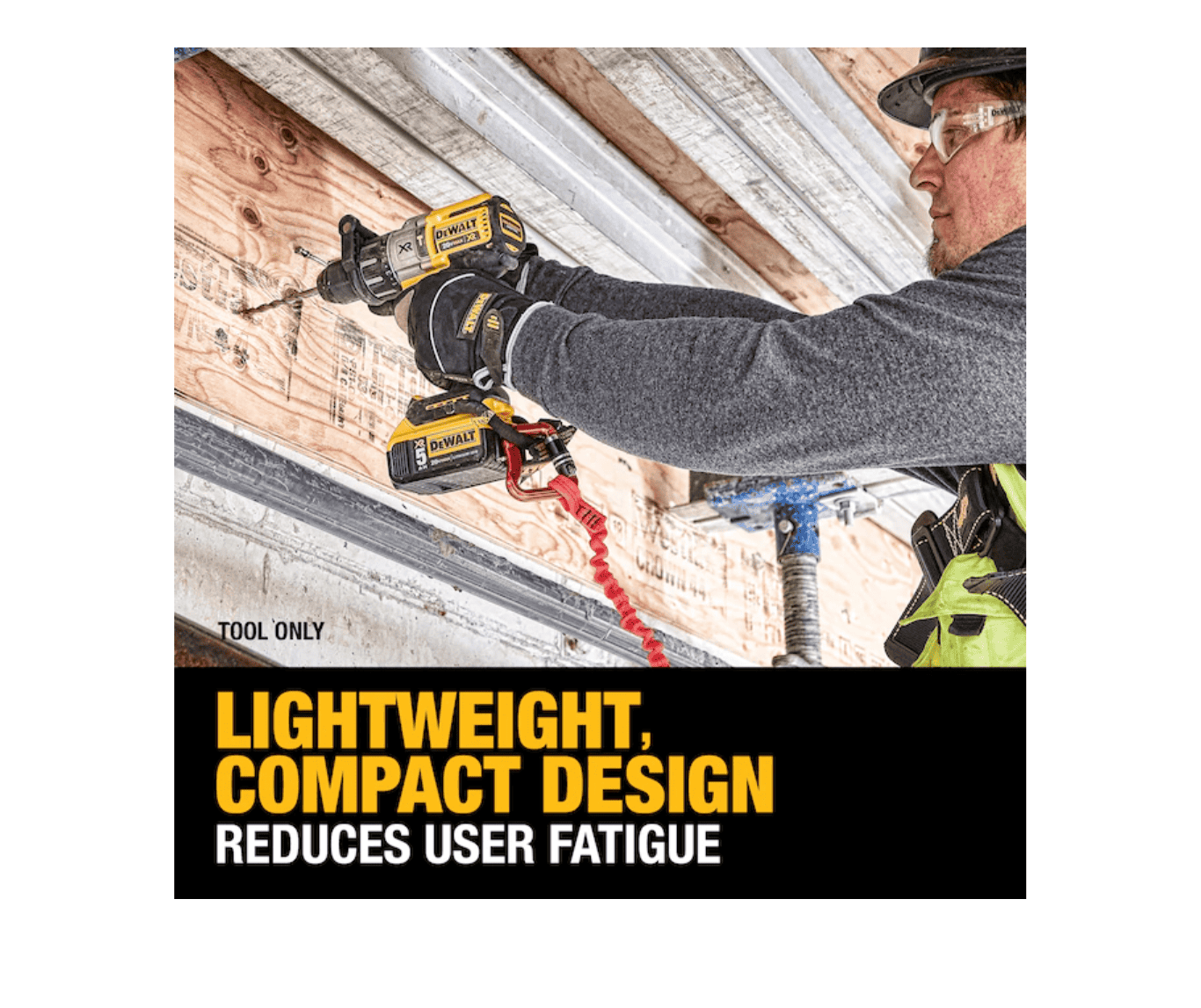 DEWALT Drill DCD996B 1/2-in 20-volt Max-Amp Variable Speed Brushless Cordless - Hammer Drill - Image 8