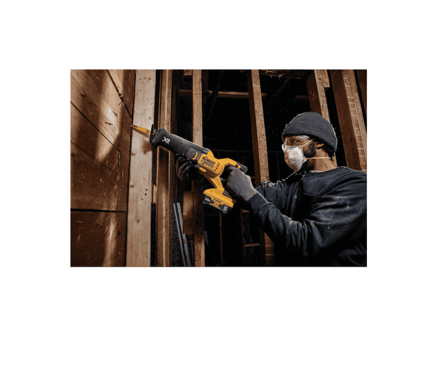 DEWALT Reciprocating Saw DCS368W1 XR POWER DETECT 20-volt Max Variable Speed Brushless Cordless (Charger Included and Battery Included) - Image 9