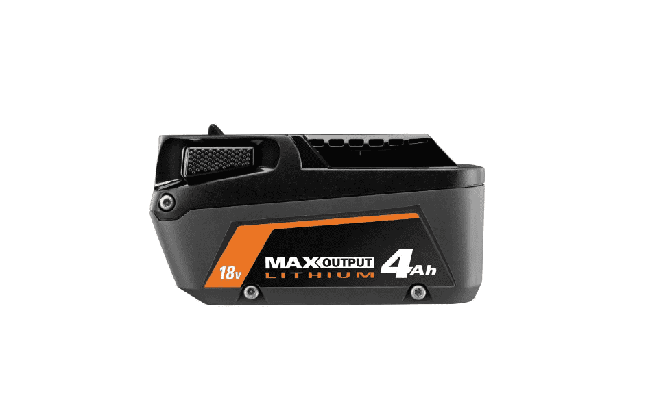 RIDGID AC9540 18V Lithium-Ion MAX Output 4.0 Ah Battery and Charger Starter Kit