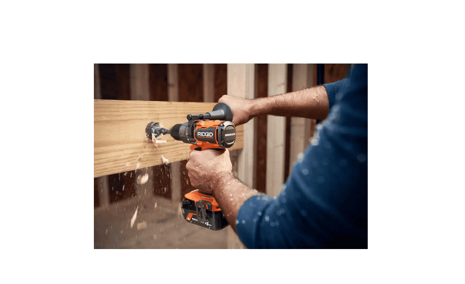 RIDGID R86114KN 18V Brushless Cordless 1/2 in. Drill/Driver Kit with 2.0 Ah MAX Output Battery and 18V Charger