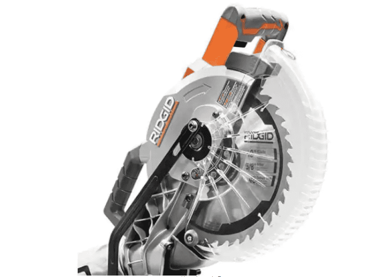 RIDGID Miter Saw R4113 15 Amp 10 in. Dual Bevel with LED Cut Line Indicator