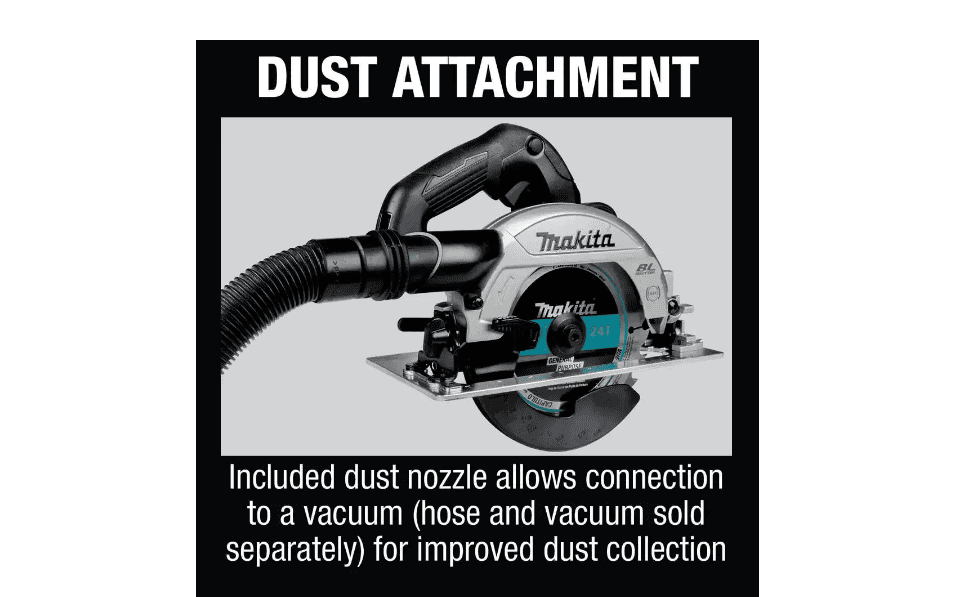 Makita Circular Saw XSH04ZB 18-Volt 6-1/2 in. LXT Sub-Compact Lithium-Ion Brushless Cordless (Tool Only)