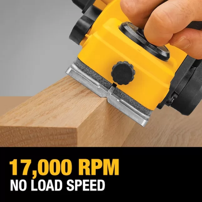 DEWALT D26676 3.25-in W 5.5-Amp Handheld Planer - Image 5