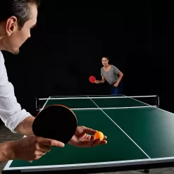 Lancaster 4 Piece Official Size Indoor Folding Table Tennis Ping Pong Game Table
