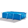 Intex 9.8' x 29.5" Rectangular Frame Above Ground Outdoor Backyard Swimming Pool