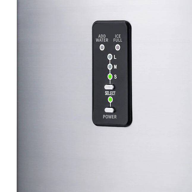 NewAir AI-100SS Portable Ice Maker 28 lb. Daily - Countertop Compact Design, 3 Size Bullet Shaped Ice, Stainless with Black Lid - Image 10