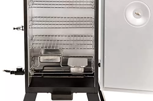 Masterbuilt MB20070210 Analog Electric Smoker with 3 Smoking Racks, 30 inch, Black