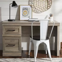 Better Homes & Gardens Glendale Transitional Desk, Rustic Gray Finish