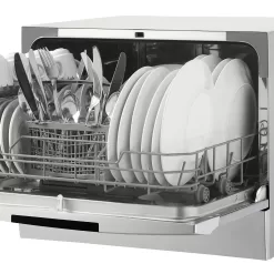 Danby 6 Place Setting Countertop Dishwasher in Silver