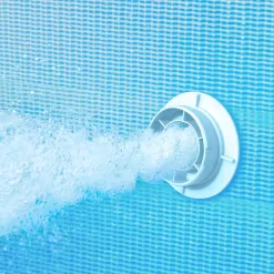 Funsicle 12ft x 30in Round Sea-Thru QuickSet Above Ground Pool with Cartridge Filter Pump, Age 6 & up