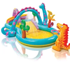 Intex Dinoland Kiddie Swimming Pool and Dinosaur Inflatable Swimming Pool